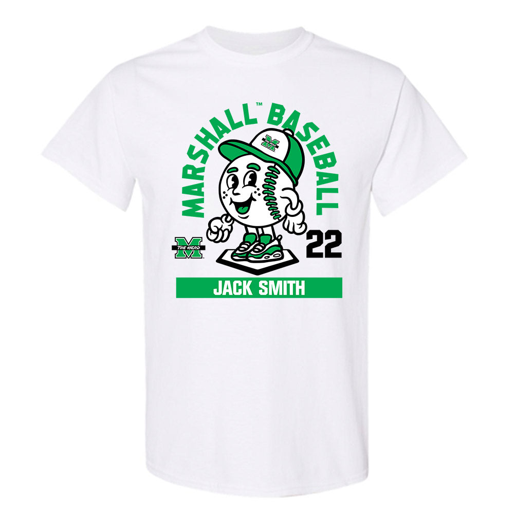 Marshall - NCAA Baseball : Jack Smith - Fashion Shersey T-Shirt-0