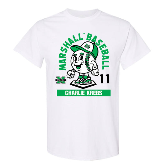 Marshall - NCAA Baseball : Charlie Krebs - Fashion Shersey T-Shirt-0