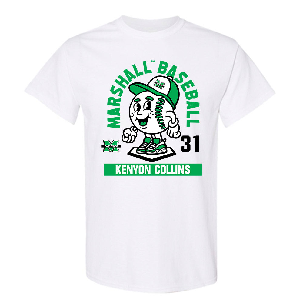 Marshall - NCAA Baseball : Kenyon Collins - Fashion Shersey T-Shirt-0