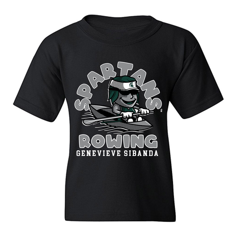 Michigan State - NCAA Women's Rowing : Genevieve Sibanda - Fashion Shersey Youth T-Shirt-0
