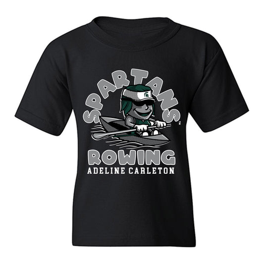 Michigan State - NCAA Women's Rowing : Adeline Carleton - Fashion Shersey Youth T-Shirt-0