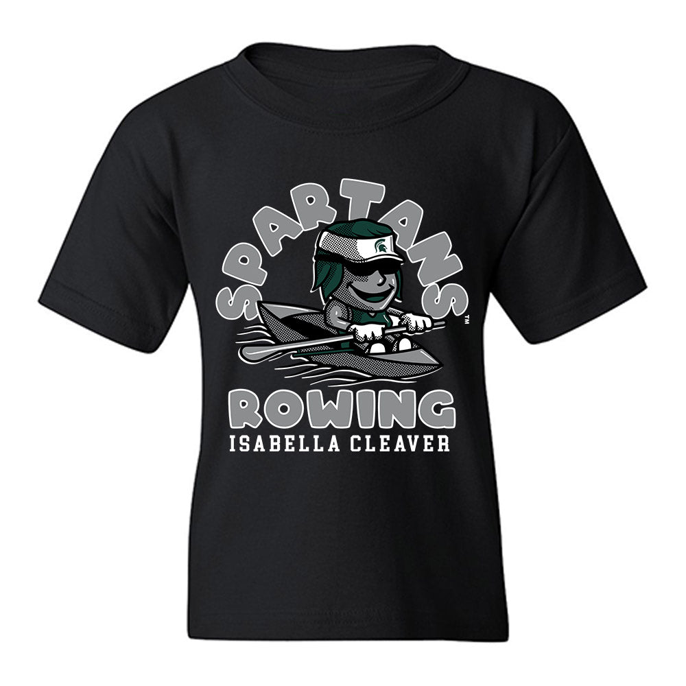 Michigan State - NCAA Women's Rowing : Isabella Cleaver - Fashion Shersey Youth T-Shirt-0