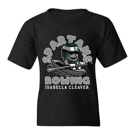 Michigan State - NCAA Women's Rowing : Isabella Cleaver - Fashion Shersey Youth T-Shirt-0