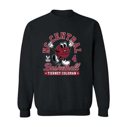 NCCU - NCAA Women's Basketball : Tierney Coleman - Crewneck Sweatshirt-0