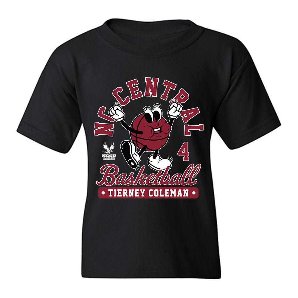 NCCU - NCAA Women's Basketball : Tierney Coleman - Youth T-Shirt-0
