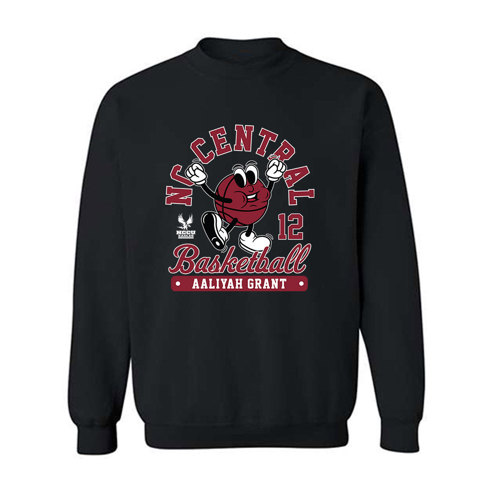 NCCU - NCAA Women's Basketball : Aaliyah Grant - Crewneck Sweatshirt-0