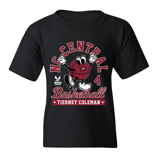 NCCU - NCAA Women's Basketball : Tierney Coleman - Youth T-Shirt-0