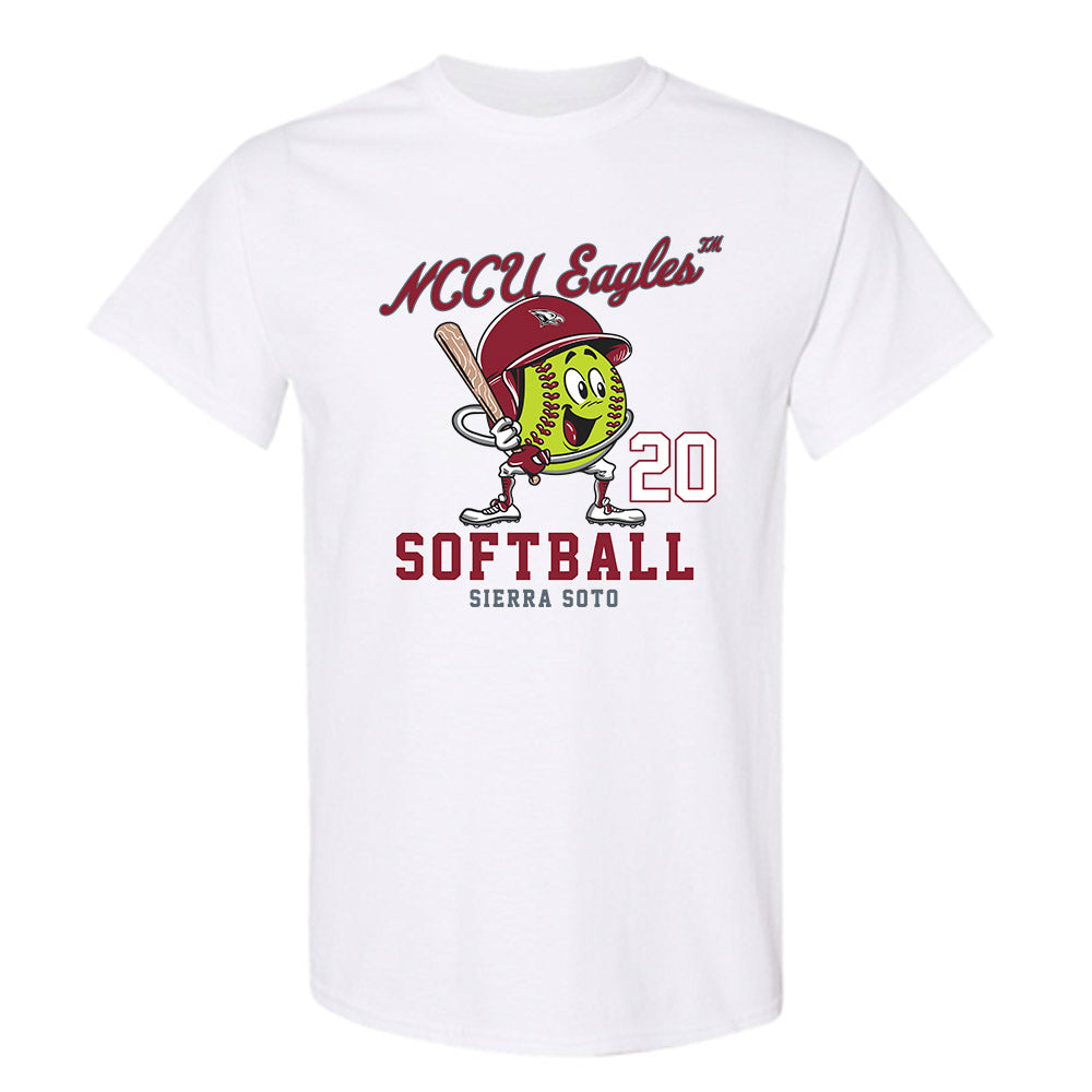 NCCU - NCAA Softball : Sierra Soto - Fashion Shersey T-Shirt-0