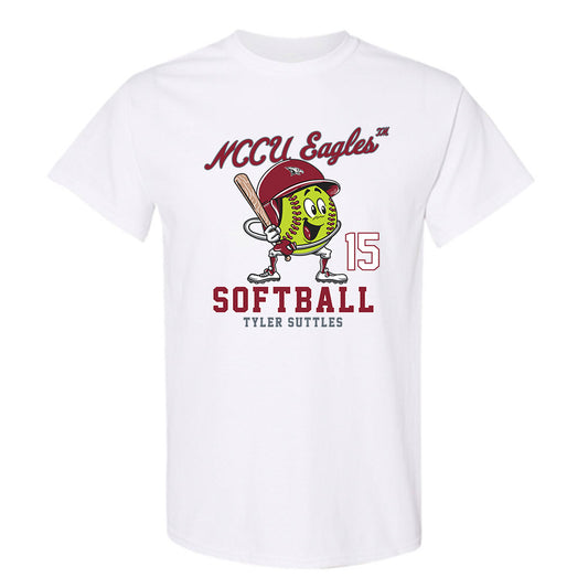 NCCU - NCAA Softball : Tyler Suttles - Fashion Shersey T-Shirt-0