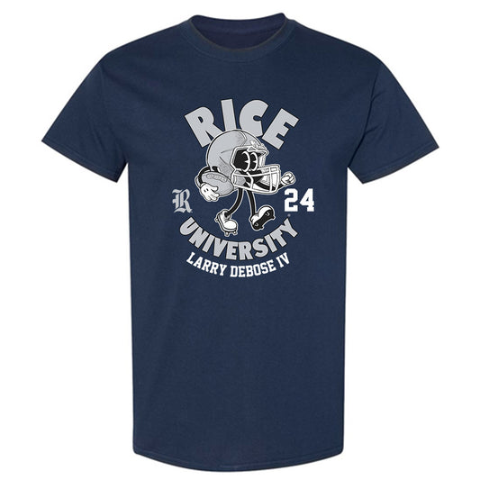 Rice - NCAA Football : Larry DeBose IV - Fashion Shersey T-Shirt-0