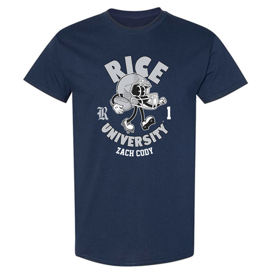 Rice - NCAA Football : Zach Cody - Fashion Shersey T-Shirt-0