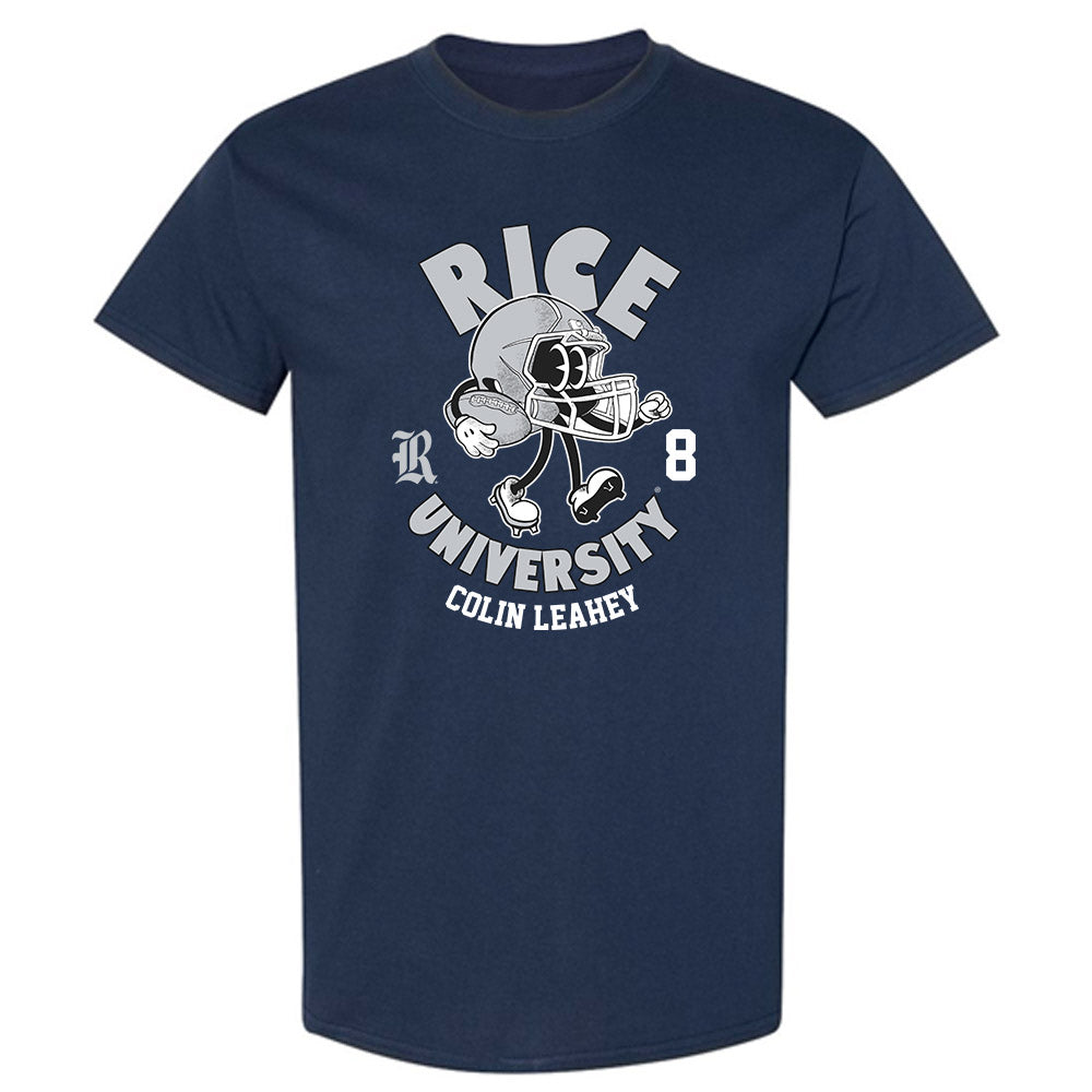Rice - NCAA Football : Colin Leahey - Fashion Shersey T-Shirt-0