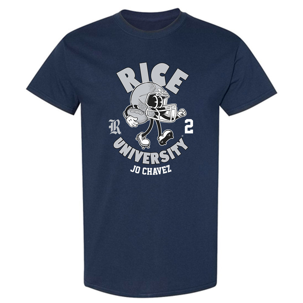 Rice - NCAA Football : Jo Chavez - Fashion Shersey T-Shirt-0