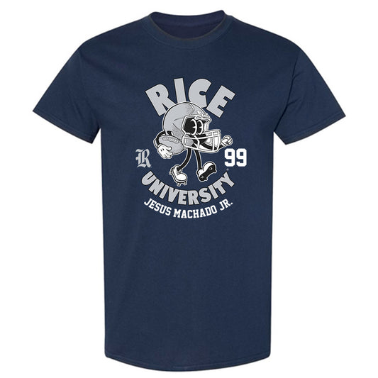 Rice - NCAA Football : Jesus Machado Jr. - Fashion Shersey T-Shirt-0
