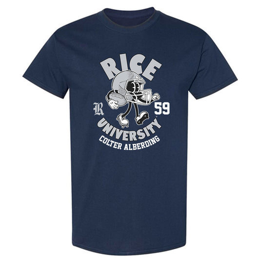 Rice - NCAA Football : Colter Alberding - Fashion Shersey T-Shirt-0