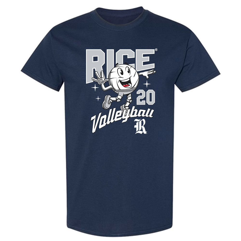 Rice - NCAA Women's Volleyball : Aaliyah Smith - Fashion Shersey T-Shirt-0