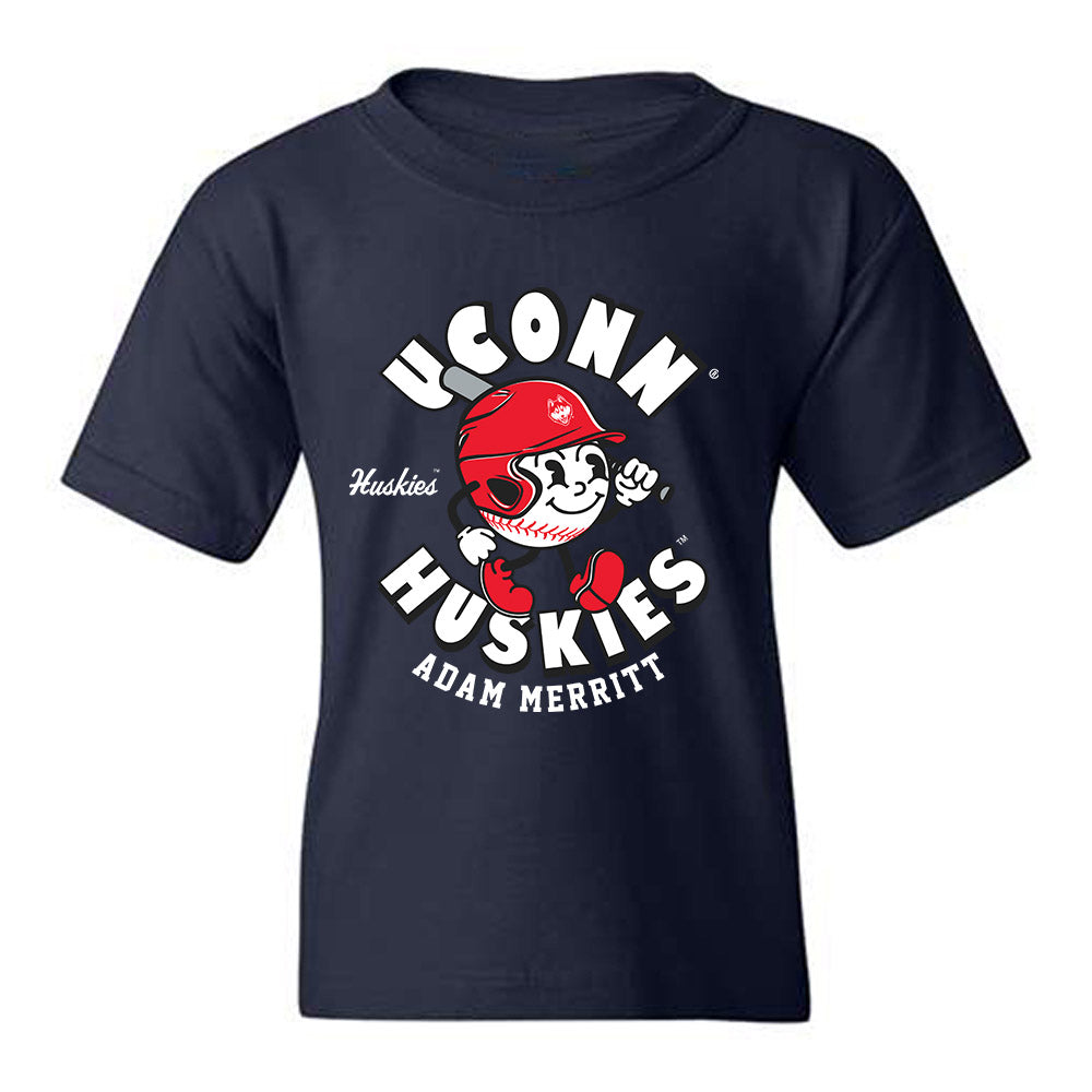 UConn - NCAA Baseball : Adam Merritt - Fashion Shersey Youth T-Shirt-0