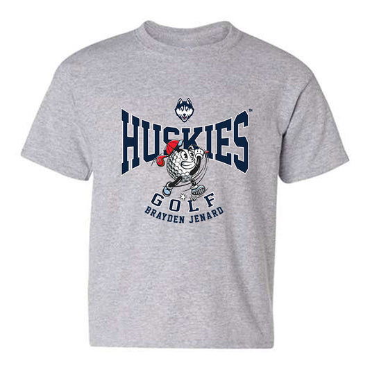 UConn - NCAA Men's Golf : Brayden Jenard - Fashion Shersey Youth T-Shirt-0