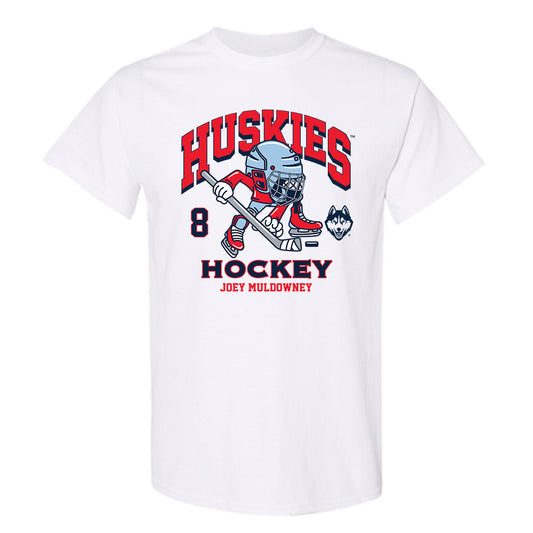 UConn - NCAA Men's Ice Hockey : Joey Muldowney - Fashion Shersey T-Shirt-0