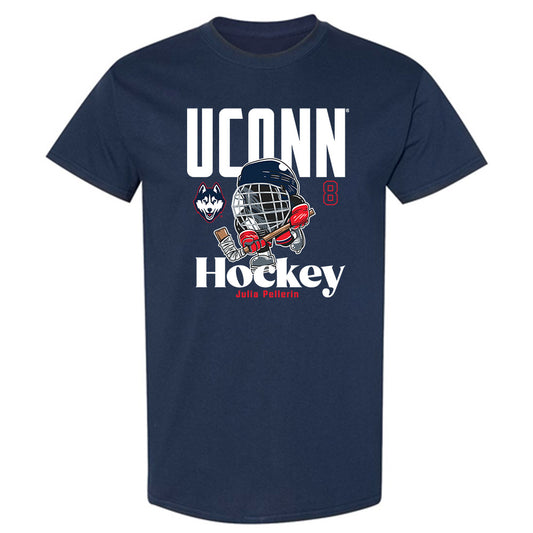 UConn - NCAA Women's Ice Hockey : Julia Pellerin - Fashion Shersey T-Shirt-0