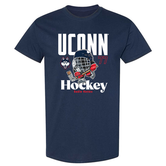 UConn - NCAA Women's Ice Hockey : Sadie Hotles - Fashion Shersey T-Shirt-0