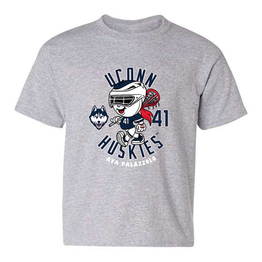 UConn - NCAA Women's Lacrosse : Ava Palazzolo - Fashion Shersey Youth T-Shirt-0