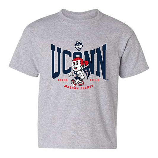 UConn - NCAA Women's Track & Field : Maegan Feeney - Fashion Shersey Youth T-Shirt-0