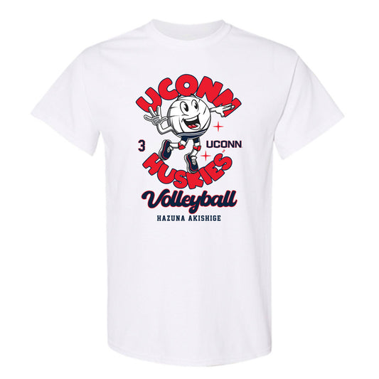 UConn - NCAA Women's Volleyball : Hazuna Akishige - Fashion Shersey T-Shirt-0