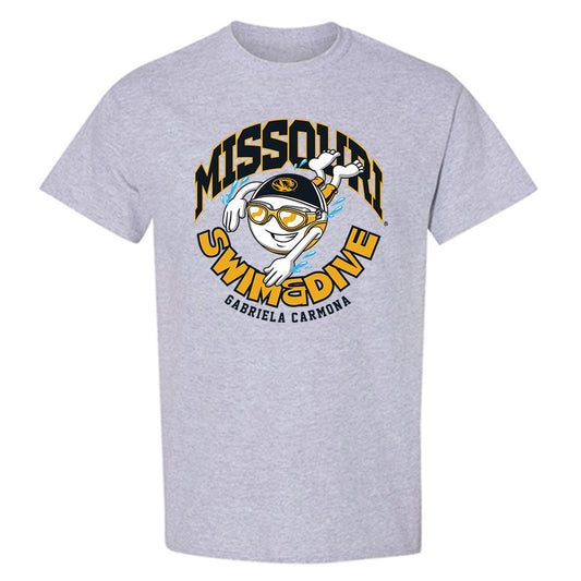 Missouri - NCAA Women's Swimming & Diving : Gabriela Carmona - Fashion Shersey T-Shirt-0