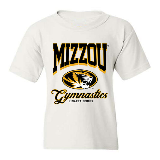 Missouri - NCAA Women's Gymnastics : Kimarra Echols - Fashion Shersey Youth T-Shirt-0