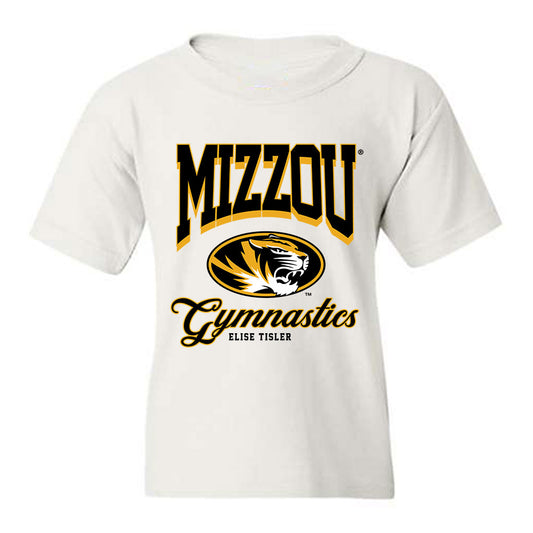 Missouri - NCAA Women's Gymnastics : Elise Tisler - Fashion Shersey Youth T-Shirt-0