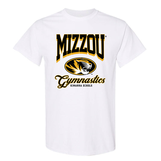 Missouri - NCAA Women's Gymnastics : Kimarra Echols - Fashion Shersey T-Shirt-0