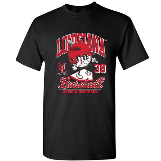 Louisiana - NCAA Baseball : Andrew Herrmann - Fashion Shersey T-Shirt-0