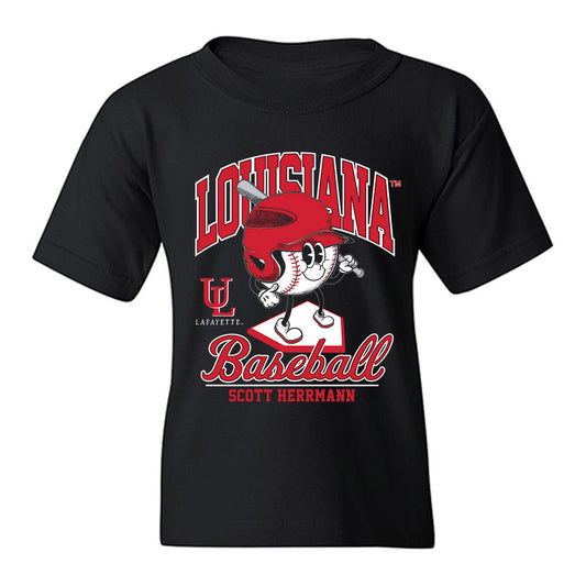 Louisiana - NCAA Baseball : Scott Herrmann - Fashion Shersey Youth T-Shirt-0