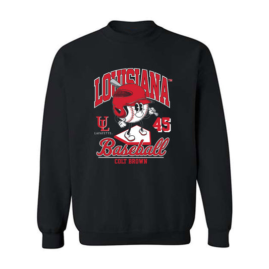 Louisiana - NCAA Baseball : Colt Brown - Fashion Shersey Crewneck Sweatshirt-0