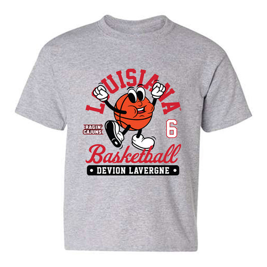 Louisiana - NCAA Men's Basketball : Devion Lavergne - Fashion Shersey Youth T-Shirt-0