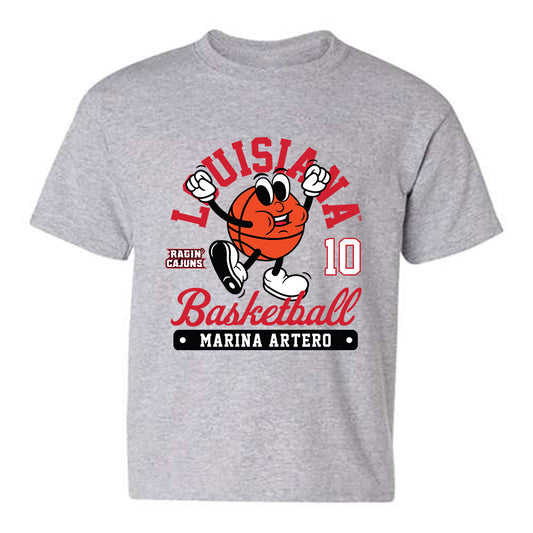 Louisiana - NCAA Women's Basketball : Marina Artero - Fashion Shersey Youth T-Shirt-0