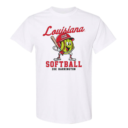 Louisiana - NCAA Softball : Zoe' Harrington - Fashion Shersey T-Shirt-0