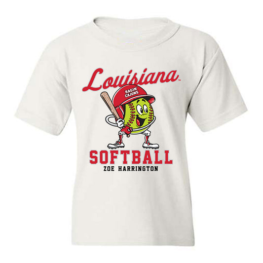 Louisiana - NCAA Softball : Zoe' Harrington - Fashion Shersey Youth T-Shirt-0