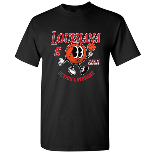 Louisiana - NCAA Men's Basketball : Devion Lavergne - Fashion Shersey T-Shirt-0