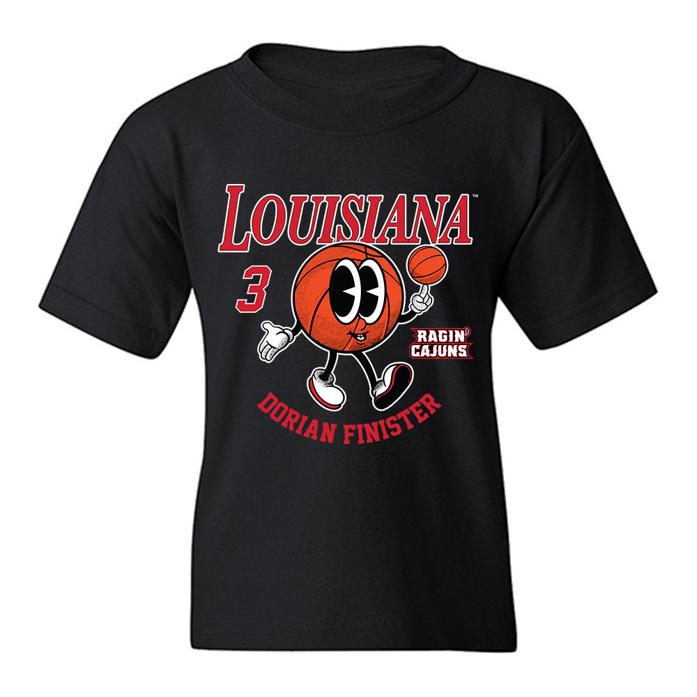 Louisiana - NCAA Men's Basketball : Dorian Finister - Fashion Shersey Youth T-Shirt-0