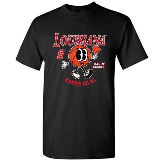 Louisiana - NCAA Men's Basketball : Karris Bilal - Fashion Shersey T-Shirt-0