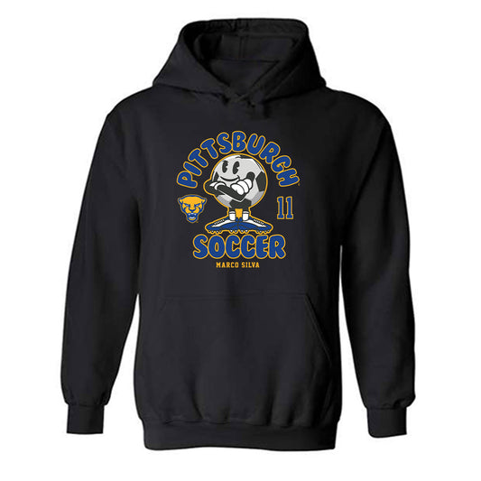 Pittsburgh - NCAA Men's Soccer : Marco Silva - Fashion Shersey Hooded Sweatshirt-0