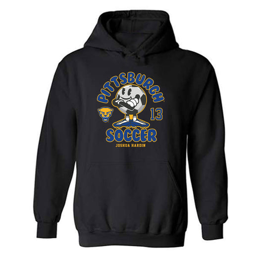 Pittsburgh - NCAA Men's Soccer : Joshua Hardin - Fashion Shersey Hooded Sweatshirt-0