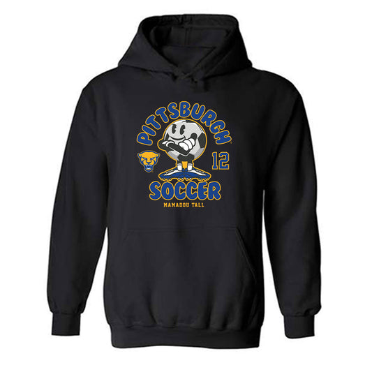 Pittsburgh - NCAA Men's Soccer : Mamadou Tall - Fashion Shersey Hooded Sweatshirt-0