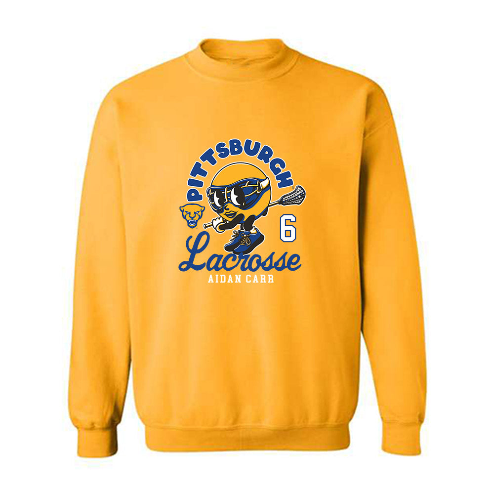 Pittsburgh - NCAA Women's Lacrosse : Aidan Carr - Fashion Shersey Crewneck Sweatshirt-0