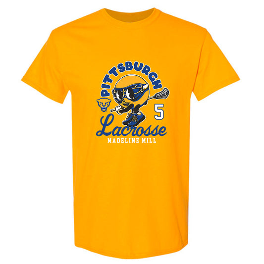 Pittsburgh - NCAA Women's Lacrosse : Madeline Mill - Fashion Shersey T-Shirt-0