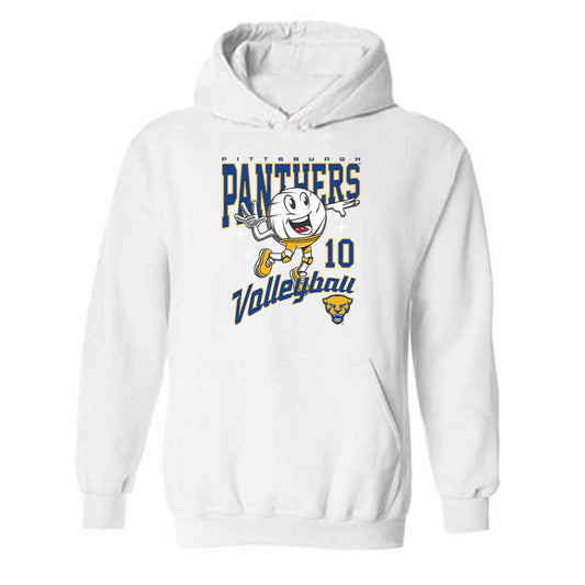 Pittsburgh - NCAA Women's Volleyball : Marina Pezelj - Hooded Sweatshirt-0