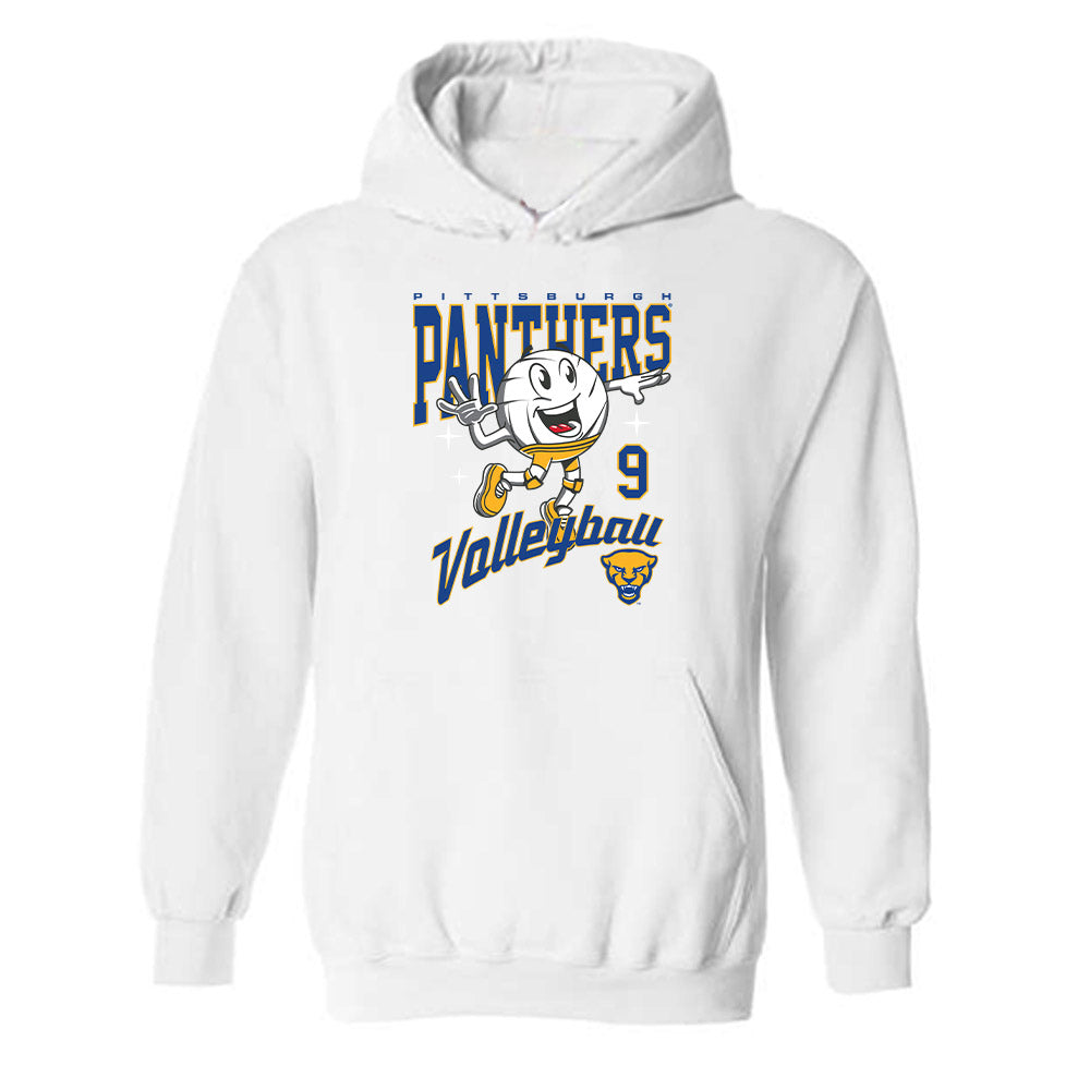 Pittsburgh - NCAA Women's Volleyball : Trinity Thompson - Hooded Sweatshirt-0