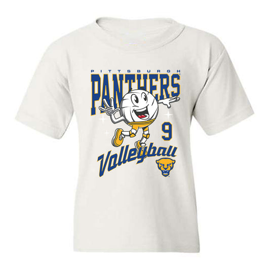Pittsburgh - NCAA Women's Volleyball : Trinity Thompson - Youth T-Shirt-0